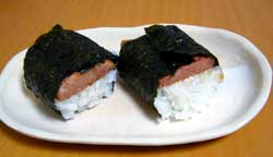 海苔を巻く